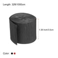 thumbnail image 2 of Crepe Paper Roll 8 Rolls 32ft in 2 Colors for Holiday Parties (Black/Red), 2 of 5