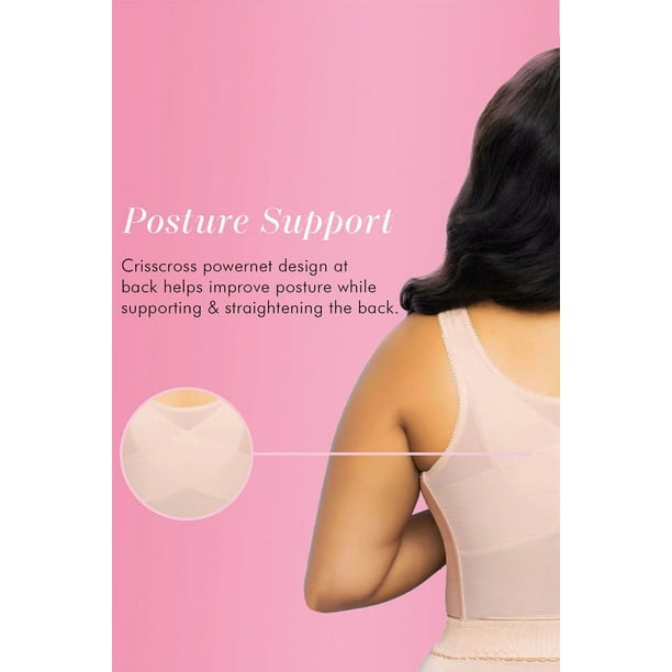 Women's Exquisite Form 5107565 Front Close Lace Longline Posture