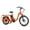 Orange, variant on Addmotor Electric Bike for Adult, 48V 20AH Single Battery System, GRAOOPRO Electric Bicycle with Passenger Seat, 750W 105Mile Cargo Ebike, Orange