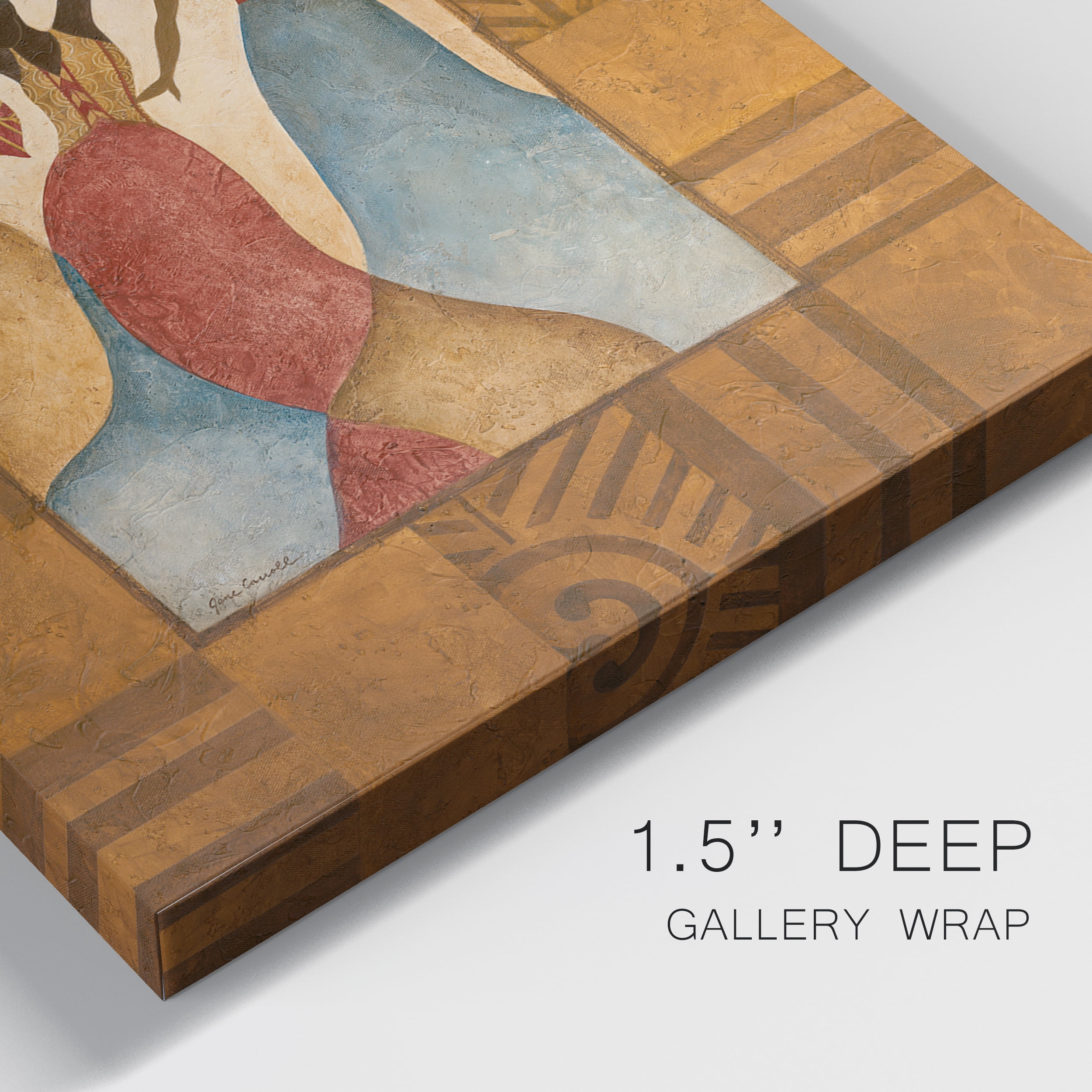 Rhythm Premium Gallery Wrapped Canvas - Ready to Hang - Set of 2 - 24 x 36 Each