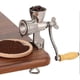 thumbnail image 3 of Manual Grain Grinder, Table Clamp Design Cereal Corn Mill Powder Machine With Wooden Handle, Home Kitchen Tool Stainless Steel Coffee Grinders For Soy, 3 of 4