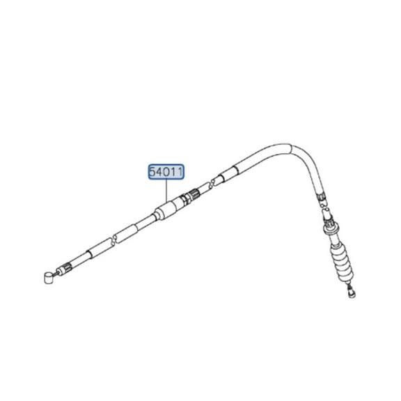Kawasaki Clutch Cable Factory OEM KLX300 KLX300SM 2021 54011-0653