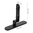 thumbnail image 2 of IFANLANDOR 2Pcs Black Metal Pegboard Organizer Accessories Tabletop Display Stand Durable Storage Rack, 2 of 8