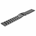 thumbnail image 4 of Fancing 20MM Bands Compatible with Garmin Forerunner 245/Approach S42/D2 Air/S12/Vivomove 3/Style/Galaxy Watch 5 40mm 44mm/Watch 5 pro 45mm Stainless Steel Bracelet Watch Band Strap(Black), 4 of 5