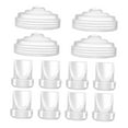 thumbnail image 3 of Válvulas de diafragma y duckbill, sello de bomba de piezas de reemplazo transparente a prueba de fugas para la bomba de eléctrica para m5 12 piezas, 3 of 10