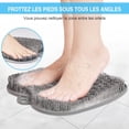 thumbnail image 2 of Cepillo grande para pies de ducha, fregador de pies de ducha: limpia, exfolia, masajea los pies sin doblarlos, circula los pies y alivia los pies cansados, con ventosas antideslizantes (30 x 23 cm) JFHHH pequeña, 2 of 4
