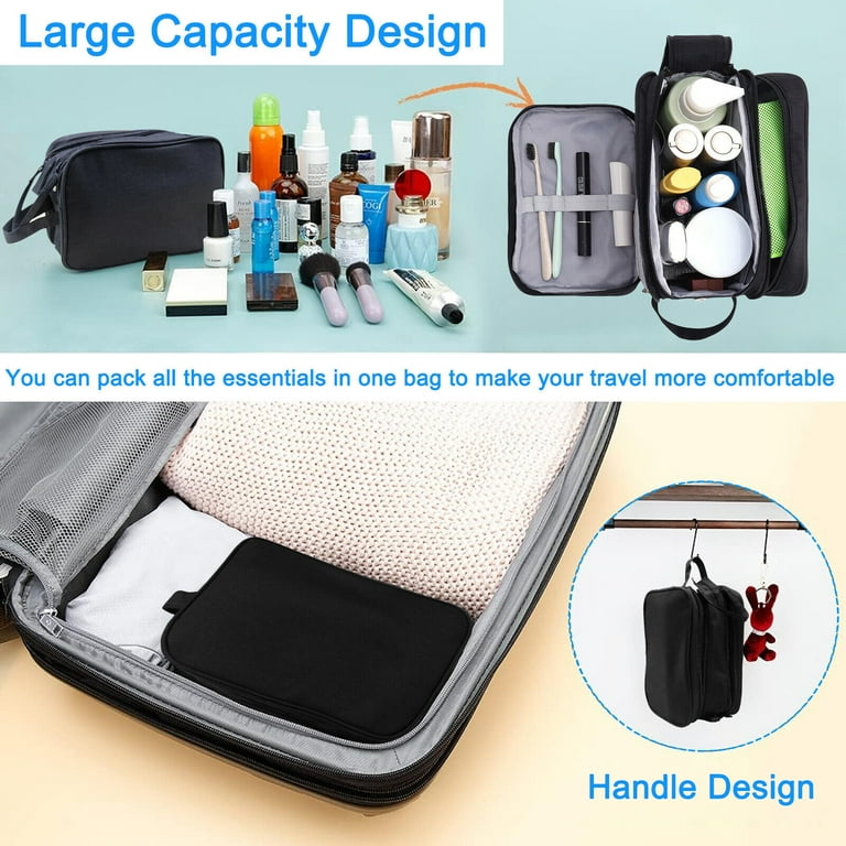 Toiletry Bag for Men Travel Toiletries Bag Waterproof Shave Case