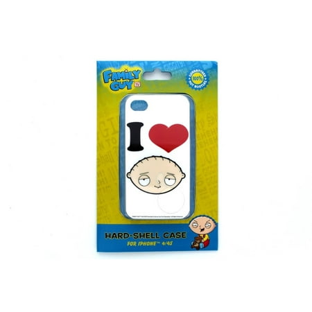 Family Guy I Love Stewie Phone Case for Apple iPhone 4 4S - (Best Iphone Color For Guys)