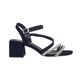 thumbnail image 2 of Sandalias Para Mujer Con Brillos Casuales Formales Negro negro 24 Clasben 024D5A, 2 of 6