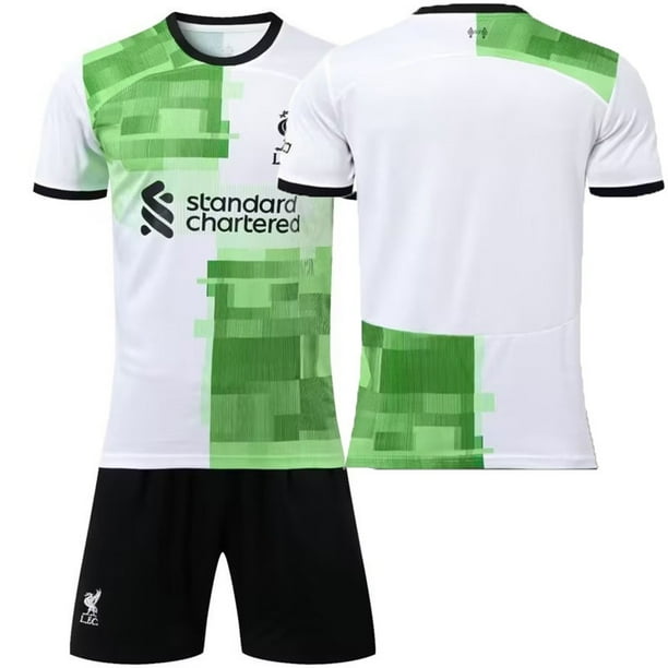 2023 24 Nuevo Liverpool Football Wear Uniforme del equipo visitante 9 Firmino 27 Nunez Jersey Traje de manga corta4 yardas Walmart en linea