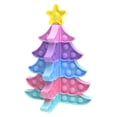 thumbnail image 2 of Burbuja de empuje de silicona para árbol de Navidad (Color del arco iris Macaron Color verde) Likrtyny juguetes de los niños, 2 of 9