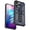 Blue, variant on Allytechgroup Kickstand Case Compatible with iPhone 11 Pro, Slim Support Magnetic Car Phone Mount Rugged Heavy Duty Durable Cover Case Shockproof Protective Back Cover for Women Men, Red