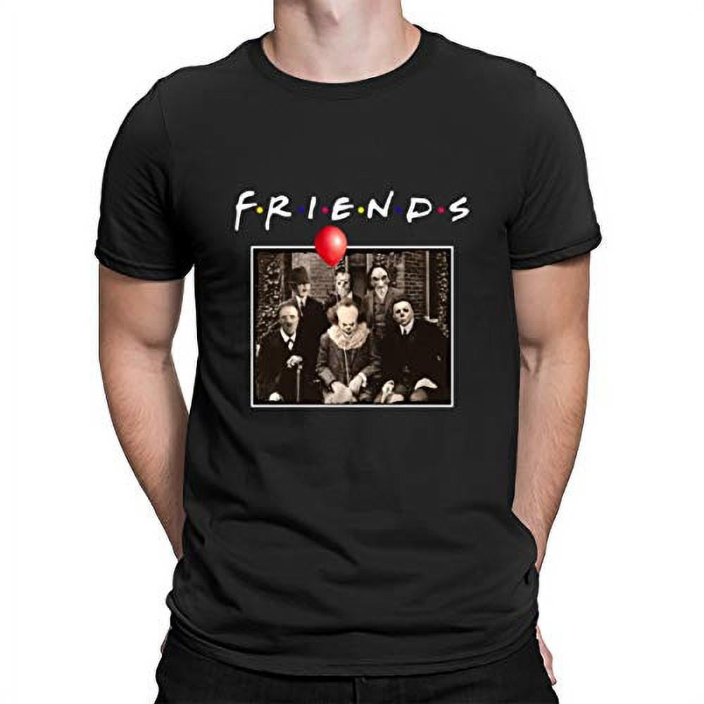 Halloween Horror Movie Michael Myers T-Shirt Funny Black Cotton Tee Gift Men 