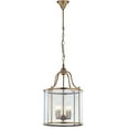 thumbnail image 4 of Safavieh Sutton Place Contemporary Adjustable Height 4-light LED Brass Lantern Pendant Lights, 4 of 7