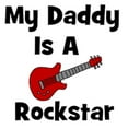 thumbnail image 2 of CafePress - My Daddy Is A Rockstar Infant Bodysuit - Baby Light Bodysuit, Size Newborn - 24 Months, 2 of 4