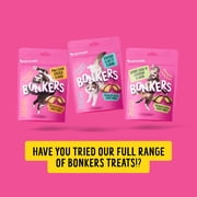 BONKERS Bites Seafood & Eat It Flavor Crunchy & Soft Treats for Cats, 3oz Bag