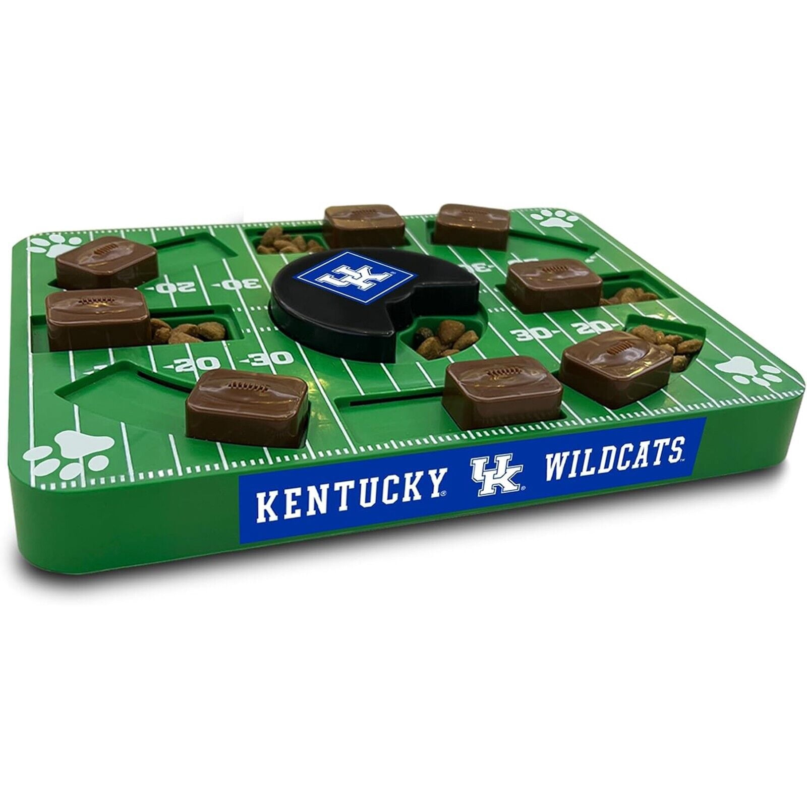 Pets First NCAA Kentucky Wildcats Puzzle Toy, Puzzle Treat Dog Toy, Interactive Dog Treat Toy, Dog Puzzle Feeding Slow Toy
