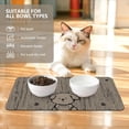 thumbnail image 5 of Dog Food Mat, Absorbent Dog Mat for Food and Water Bowls, Quick Dry Easy Clean Rubber Pet Food Mat, Non Slip Cat Feeding Mat for Floors Waterproof, Dog Placemat for Sloppy Drinkers, 12x18 in, 5 of 6