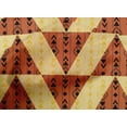 thumbnail image 4 of oneOone Cotton Cambric Fabric Stripe|Diamond & Triangle Geometric Print Fabric BTY 56 Inch Wide, 4 of 4