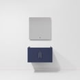thumbnail image 5 of Lexora Home Geneva 30" Single Vanity with LED Mirror in Navy Blue, 5 of 11