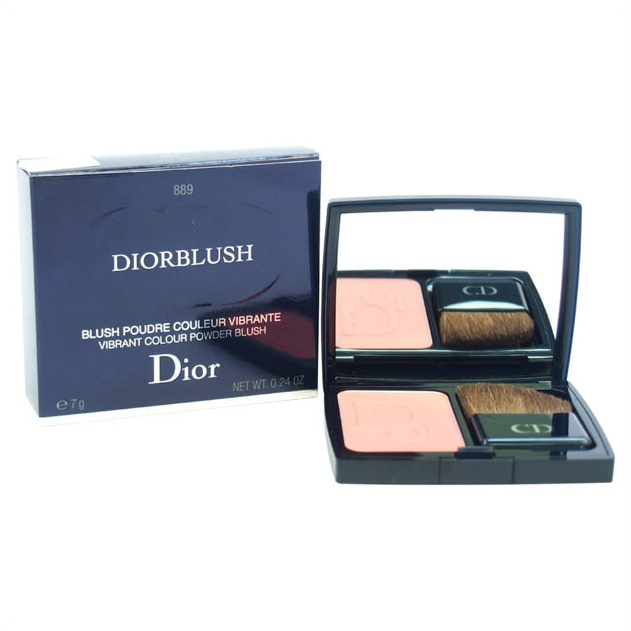 Christian Dior Diorblush Vibrant Colour Powder Blush 889 New Red 0.24 oz Blush Walmart