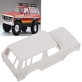 thumbnail image 6 of 1/10 Body Protective Cover White Plastic Hard Car Shield 313mm Wheelbase Kit for 4 Model Car, 6 of 8