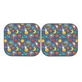 thumbnail image 7 of Fotbe Cartoon Space 2-Piece Car Windshield Sun Shade | Sun Blocker for Car Windshield | Foldable Automotive Interior Accessories for Sun Protection-Large, 7 of 7