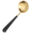 thumbnail image 3 of Round Spoon, Household Spoons Portable Tableware Kitchen Tools Kitchen Spoon, For Camping Parties Home Use Kitchen, 3 of 8