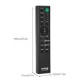 thumbnail image 3 of Black HT-CT390 Replacement Remote Control, Remote Control, Remote Control For   HT-RT3 For For   Sound Ba, 3 of 8