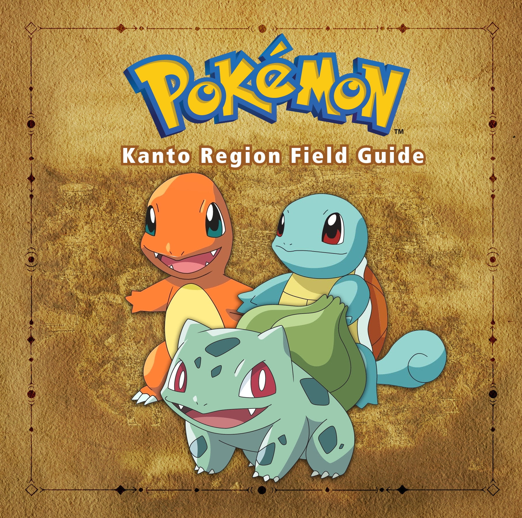 Pokémon Kanto Region Field Guide