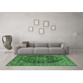 thumbnail image 3 of Ahgly Company Indoor Rectangle Persian Emerald Green Traditional Area Rugs, 7' x 9', 3 of 4