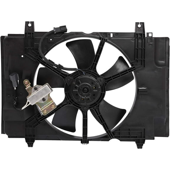 ECCPP Radiator Cooling Fan 621-557 Replacement fit for 2007-2012 for Nissan Versa