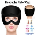 thumbnail image 3 of Solid Gel Cap for Hot or Cold Compress, Eye Ice Mask for Sleep and Headache Relief, Reusable Cooling Hat for Pressure and Sinus Comfort, 3 of 7