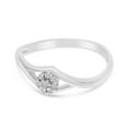 thumbnail image 3 of 14K White Gold Diamond Cluster Ring, 3 of 6