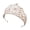 Rose gold colored, variant on Giaone Princess Tiaras Hair Ornament Princess Headpiece With Crystal Rhinestones Jewelry For Photography