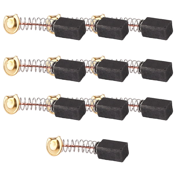 Btafrte 10 Cepillos Carbón Eléctrico Amoladora Angular Cepillo Herramienta Eléctrica (21)