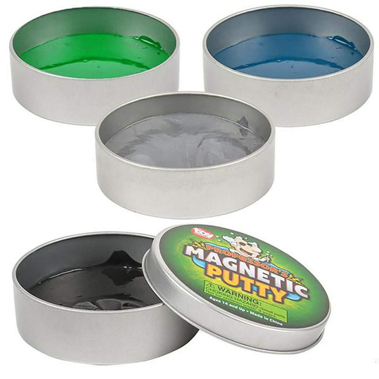 Metal-Gobbling Play-Doh : Super Magnetic Thinking Putty