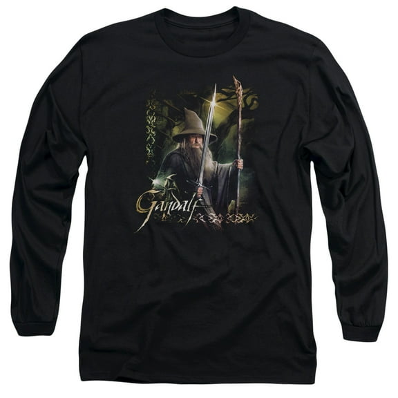 Hobbit - Sword And Staff - Long Sleeve Shirt - XXX-Large