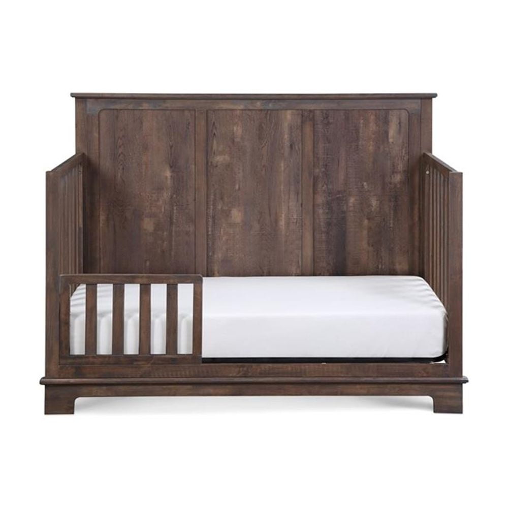 Suite Bebe Grayson Traditional Wood Toddler Guard Rail in Brown