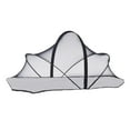 thumbnail image 4 of Siruishop Baby Crib Net Breathable Protective Removeable Crib Cover for Travel Home Bed Black M, 4 of 7