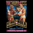 thumbnail image 2 of Mens WWE Hulk Hogan VS The Ultimate Warrior Poster Long Sleeve Shirt, 2 of 4