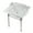 Carrara, variant on Kingston Brass LMS3030MBSQ6 Pemberton 30" Carrara Marble Console Sink with Brass Legs (8-Inch, 3-Hole), Carrara Marble White/Polished Nickel