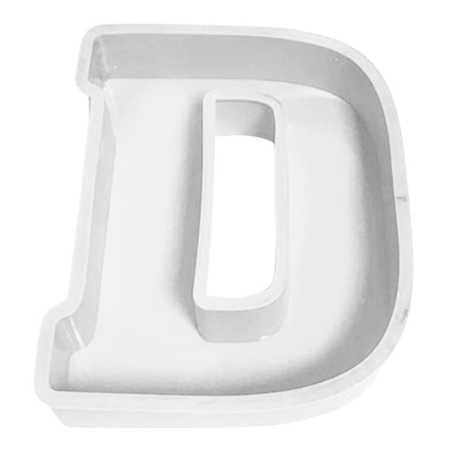 DIY Crystal Alphabet Cake Mold Reusable and Heat Resistant for Baking