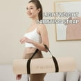 thumbnail image 6 of Yoga Mat Non Slip Anti-tear,extra thick-2/5 inch（10MM）High Resiliency Professional POE Yoga Mats for Women Men Kids,72"x24"inch,Workout, Yoga, Pilates and Floor Exercise, with Carrier Strap, 6 of 8