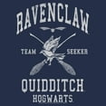 thumbnail image 2 of Men's Harry Potter Ravenclaw Quidditch Seeker Graphic Tee Navy Blue Heather X Large, 2 of 4