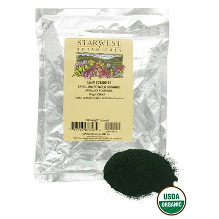 Starwest Botanicals - Bulk Spirulina Powder Organic - 1
