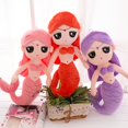 thumbnail image 1 of sale Plush Mermaid Dolls With Curved Tail Plush Toys For Girl Super Beautiful Little Mermaid 30cm Baby Doll Wedding Dolls heqiyong LED, 1 of 2