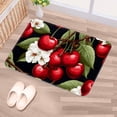 thumbnail image 5 of Cherry Polyester Non-Slip Office Chair Mat Bath Rugs Floor Rugs Machine Washable, 5 of 6