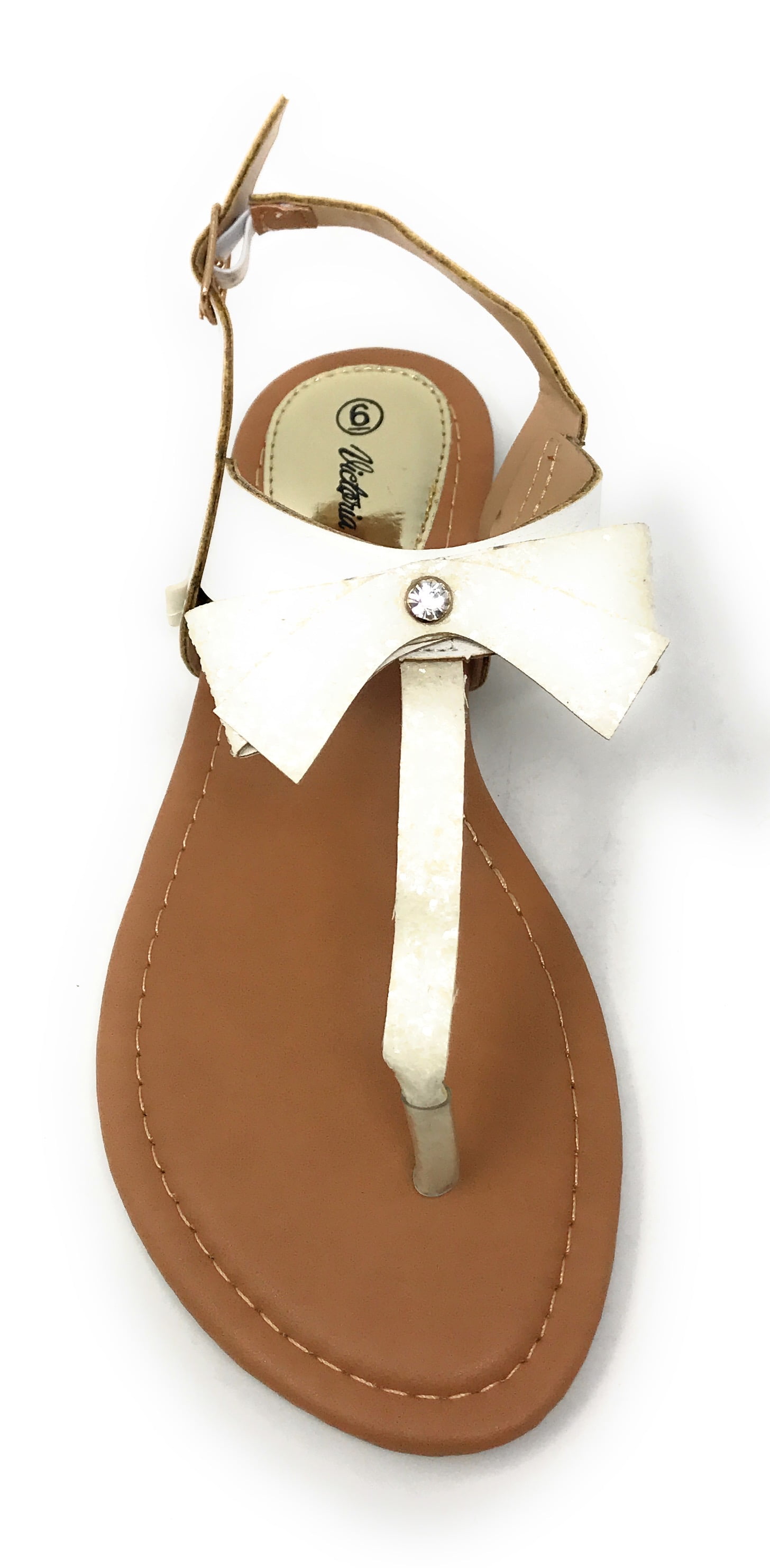 Victoria K T-Strap Bow Sandal