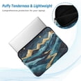thumbnail image 2 of FORMRS 13-13.3 inch Laptop Sleeve Case Soft Carrying Quilted Computer Bag Cover, Dark Mountains, 2 of 7